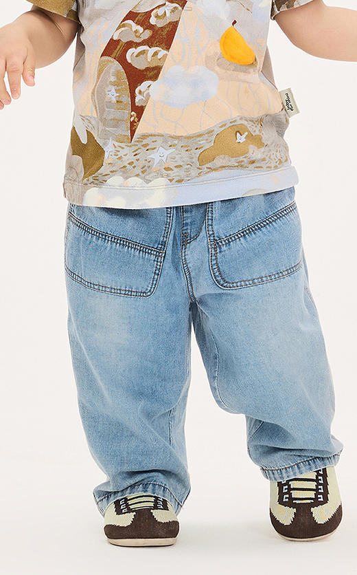 jnby   25年秋款  牛仔长裤  YP8E10130 商品图3