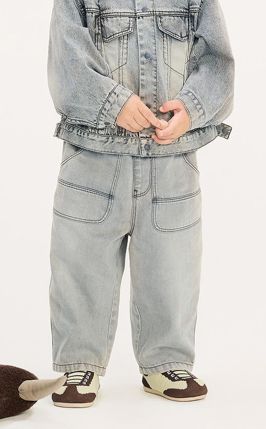 jnby  25年秋款  牛仔长裤 YP8E10660 商品图3