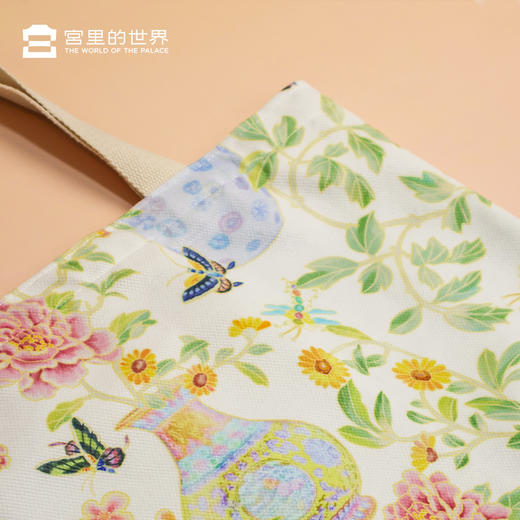 【宫里帆布包】 蝶舞生平帆布包 商品图6