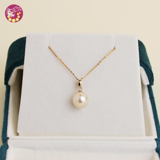 一口价珍珠吊坠项链【11.1-11.3mm】T1980J980 商品图0