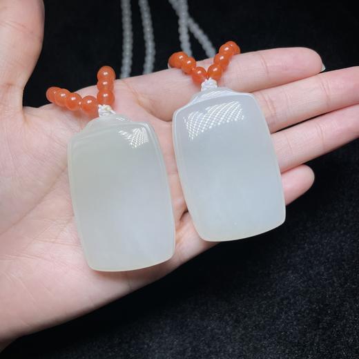 和田玉吊坠约50*30mm 商品图0