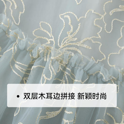 【英氏】【110-170】女童春秋刺绣连衣裙 商品图5