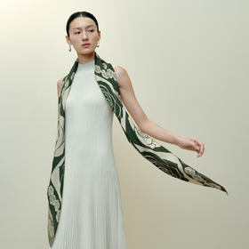 凤凰之家“玫瑰人生”130厘米超大方巾