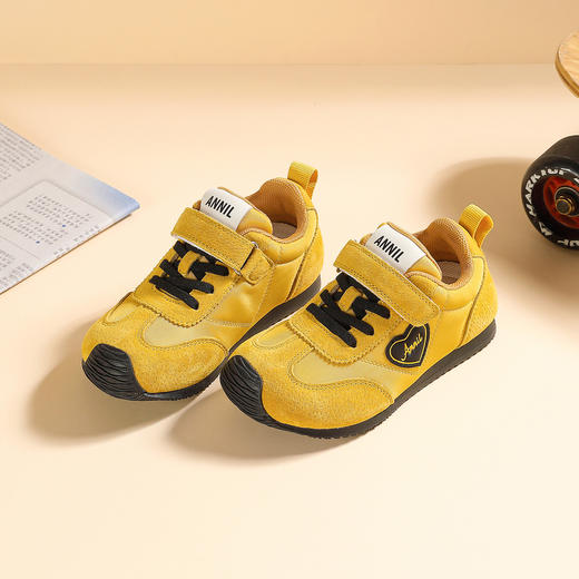 ANNIL/安奈儿女童复古秋款软底低帮运动板鞋HG5305544 商品图1