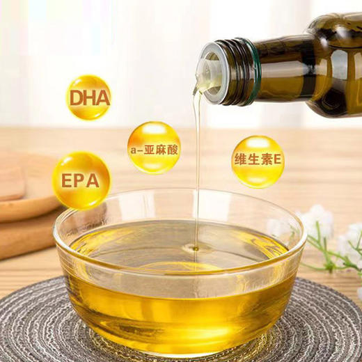 康新农场亚麻籽油无理冷榨冷烹两用4瓶装 商品图3