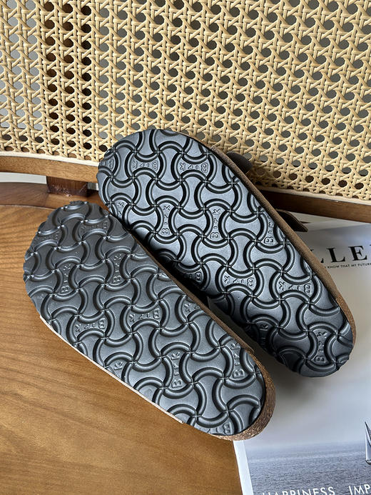 现货 THS-无 bir勃肯 圆圆同款 反绒牛皮勃肯休闲拖鞋 3色 BZ1256 商品图10