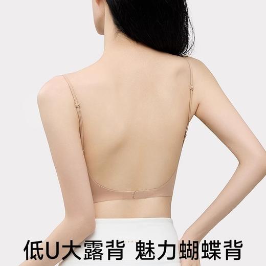 【59.9抢2件！隐形美背神器🔥】无痕粉底液内衣，穿白T也0痕迹！低U设计+果冻胶贴合，舒适聚拢不空杯💃轻松打造蝴蝶背魅力✨ 商品图2
