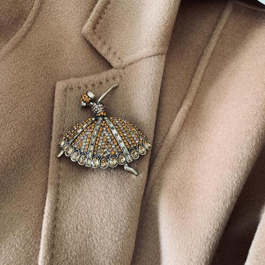 “圆舞曲“复古胸针 商品图8