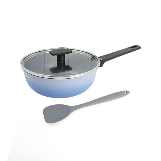 德国WMF福腾宝星耀不粘煎炒锅系列含锅铲锅盖 商品图3