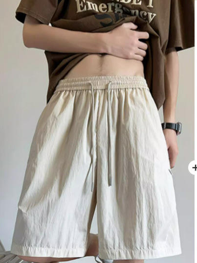 任选2件【59元秒杀价❗️山系工装休闲裤】夏季新款山系工装短裤男，薄款潮牌夏美式速干五分裤，透气宽松休闲五分中裤青少年沙滩裤L 商品图2