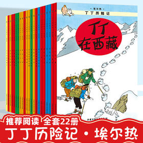 微瑕-丁丁历险记(小开本)全22册