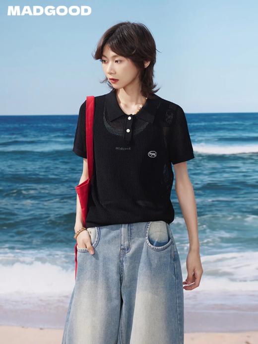 马得工地/MDGDMY252316/凉感纱织正肩小polo 商品图1