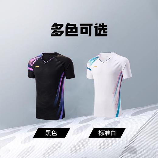 李宁 女款/男款 国际球星大赛系列 比赛上衣 黑色 AAYV146/AAYV165 商品图2