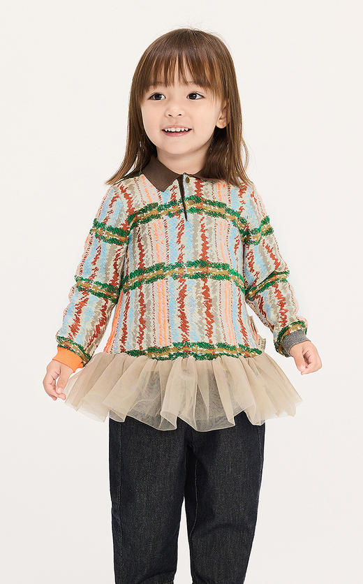 jnby   25年秋款  长袖毛衫连衣裙  YP8G10820 商品图0