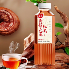 蕈龙 黄精灵芝 红茶500ml