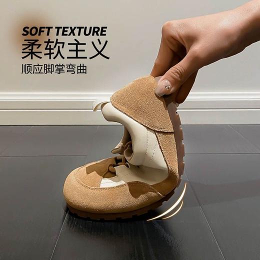 ZHR则则复古软底德训鞋女时尚平底运动休闲鞋2025春秋季爆款女鞋 商品图4