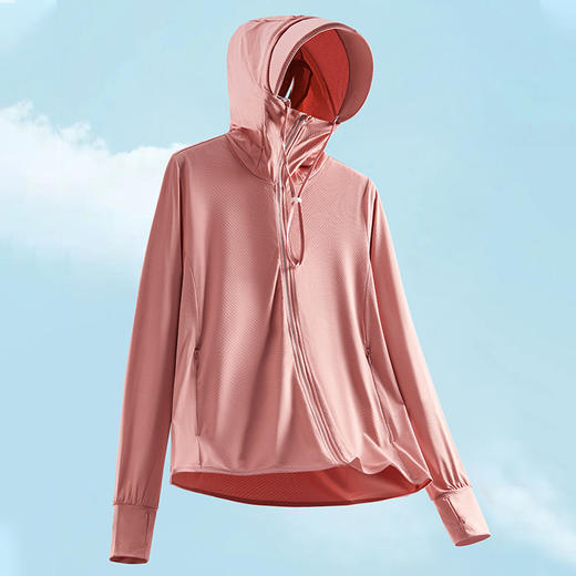 雀说某库同款UPF50+防晒衣女夏季防紫外线轻薄透气防晒外套男钓鱼衣服AL9108S 商品图5