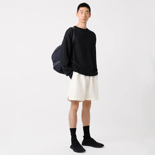 STUDIO NICHOLSON KNITWEAR 5GG PAPER 男装和纸纤维廓形针织毛衣 商品图2