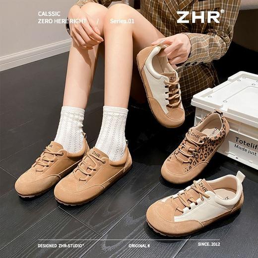 ZHR则则复古软底德训鞋女时尚平底运动休闲鞋2025春秋季爆款女鞋 商品图7