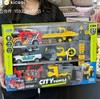 小演员汽车大联盟多功能建筑工程车队吊车起重机喷水消防车警车儿童玩具 商品缩略图0