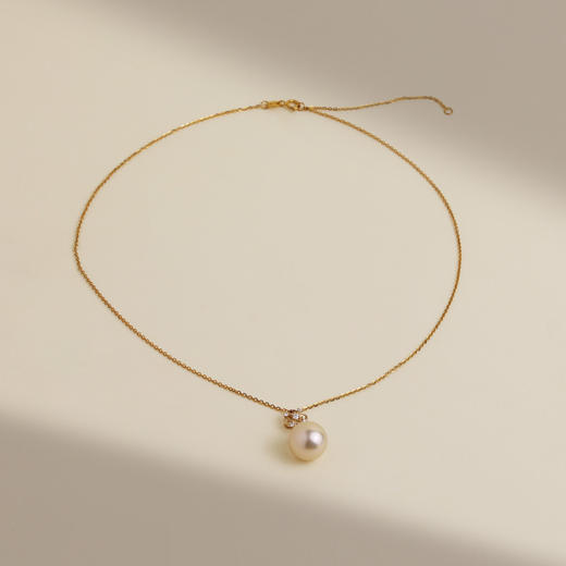 一口价珍珠吊坠项链【11.1-11.3mm】 T3980J980 商品图1