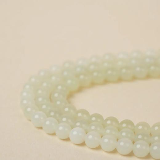 （中国玉都揭阳溯源）翠青·冰底葡萄肉和田玉首饰系列，高货翠青冰点价，冰肌玉骨藏葡萄，腕间凝作一泓清水 商品图8