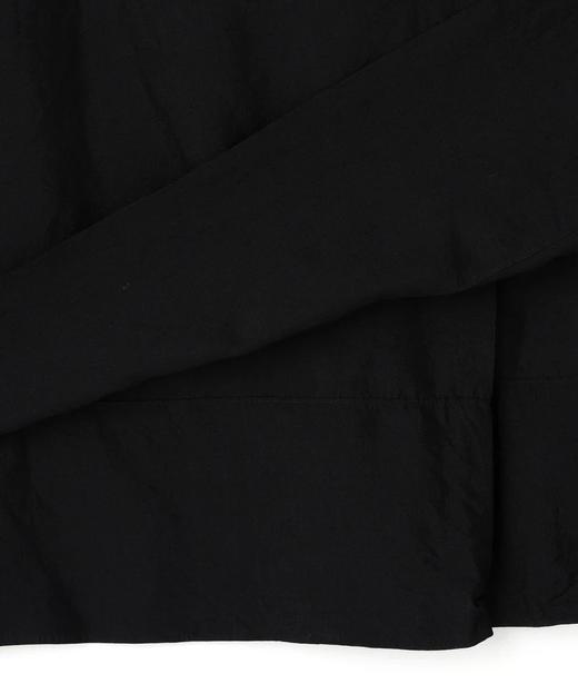 Margaret Howell 25AW 日版黑色真丝府绸拼接罗纹连衣裙 商品图8