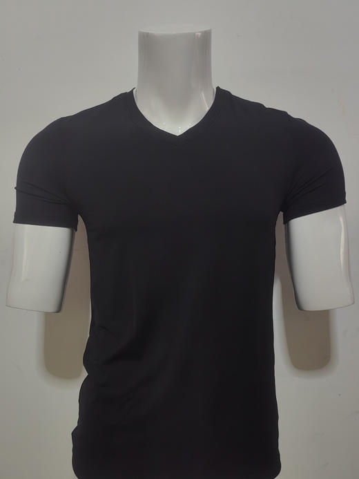 皮尔卡丹男士弹力V领短袖衫P552997 商品图1