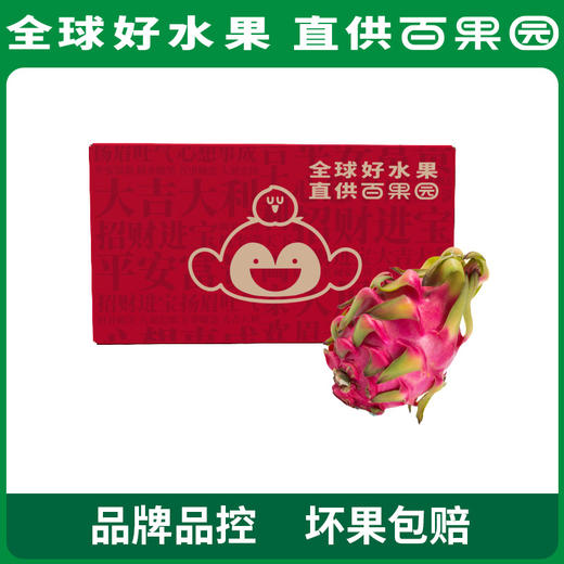 百果园PAGODA A级-进口银火龙果（大）5斤彩箱装 商品图5
