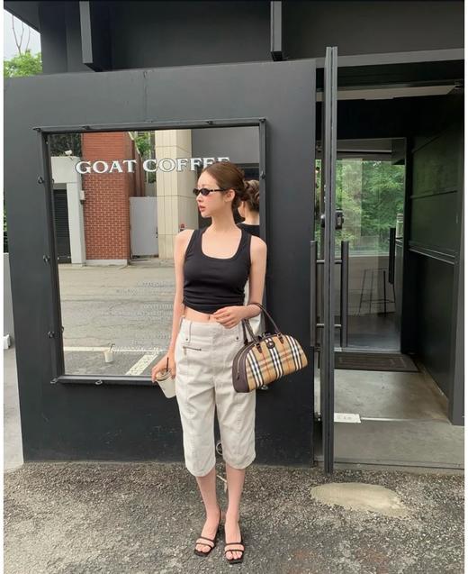 巴宝莉  Highlands格纹保龄球包（EJ*MM） 商品图3