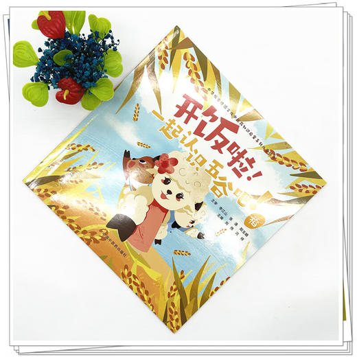 开饭啦！一起认识五谷吧！稻 刘伟 冯祥 主编 中华优秀传统文化中医药知识启蒙系列儿童绘本 9787513294843中国中医药出版社 商品图2