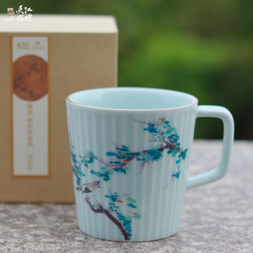 椿树双雀图 马克杯 商品图1