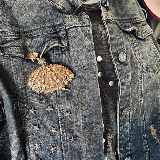 “圆舞曲“复古胸针 商品图5