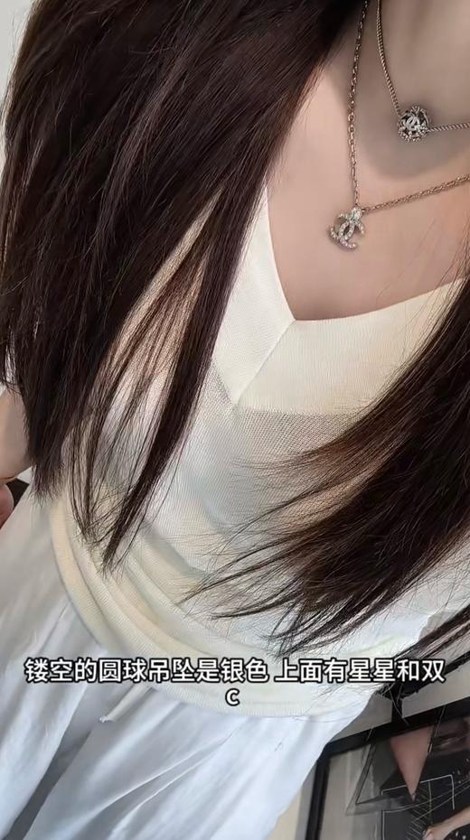 香奈儿 镂空星星银球项链（XJ） 商品图14