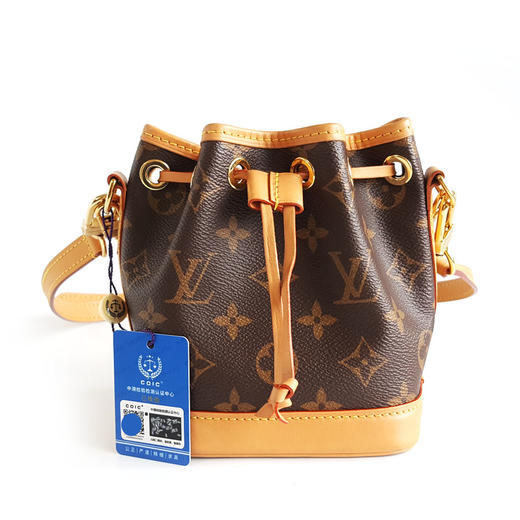 【95新】LV路易威登Nano Noe手袋M81266老花Nano Noe新款小水桶手提单肩包女士现售价：8700！280725AK12 商品图0