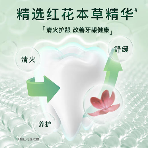 【自营】舒客红花清火牙膏120g*2支 商品图2