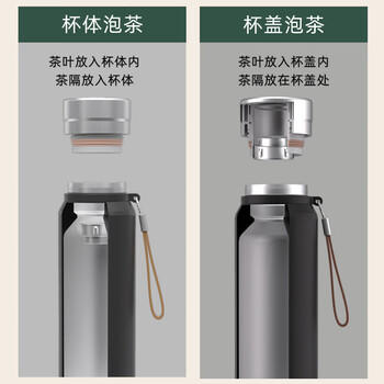 富光大容量保温杯316一盖双用学生杯子男女办公水杯茶水分离1000ml /厨具 /水具 /保温杯 商品图3