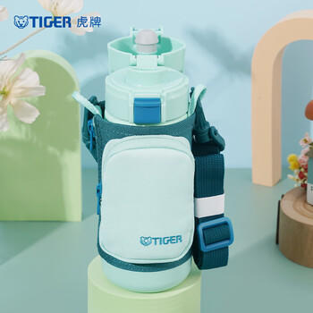 虎牌（TIGER）保温保冷杯学生儿童户外便携直饮盖水杯MTT-B50C-GM薄荷绿500ml 商品图2