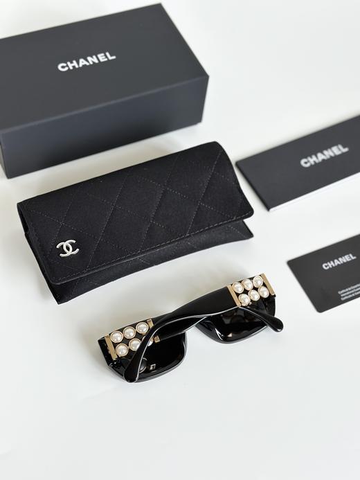QT52-香奈儿珍珠镜腿太阳镜（QT*JH）夏季专享 商品图1