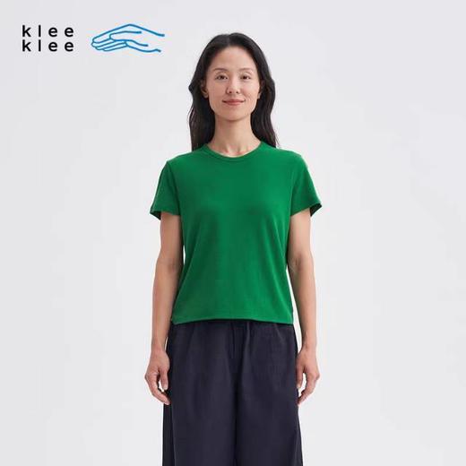 2楼素然环保棉薄鱼鳞短袖T恤吊牌价495 商品图5