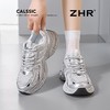 ZHR则则银色厚底老爹鞋女2025新款网面透气运动鞋百搭增高休闲鞋 商品缩略图0