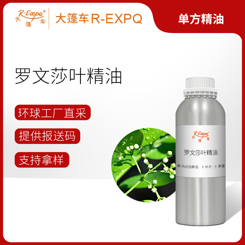 罗文莎叶精油 马达加斯加单方精油原料批发 芳疗护理调香香薰
