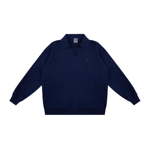 FDR旗舰店 蓄热保暖V翻领空气层运动卫衣男女秋季套头宽松上衣 商品图4