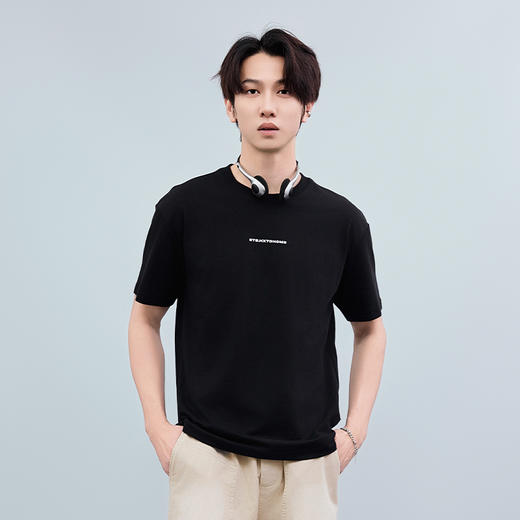 【断码清仓】HX 夏季圆领短袖T恤S102522150101/02/03 商品图0