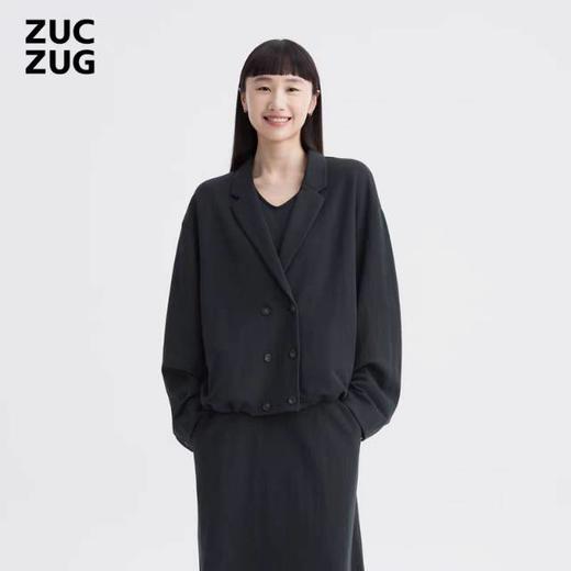 2楼素然薄拉架针织布外套吊牌价1750 商品图4