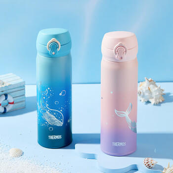 膳魔师（THERMOS）保温杯500ml男女士儿童水杯子伴手礼生日礼物JNL-505 MB 商品图2