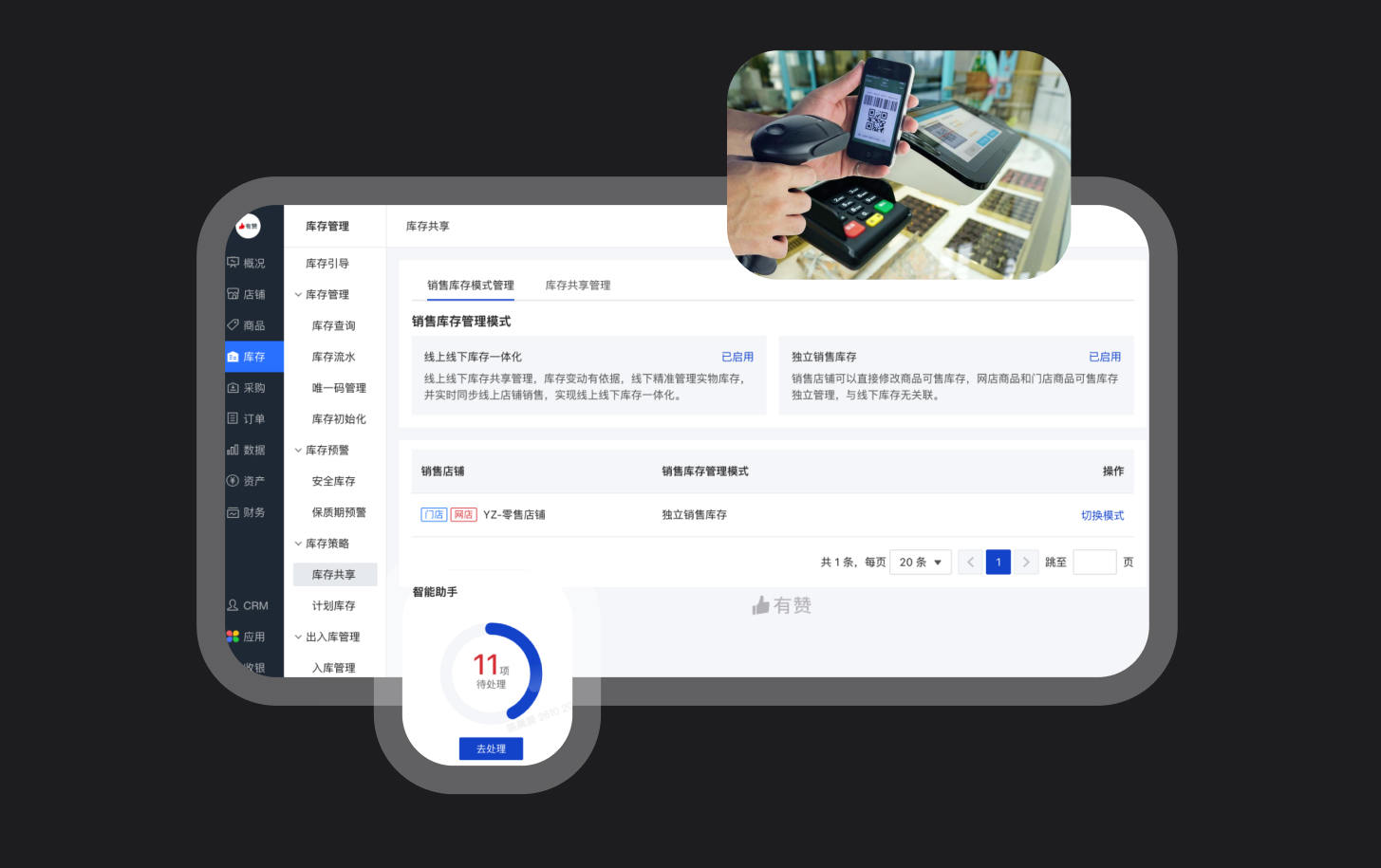 全域库存同步+智能核销，人力成本降40%