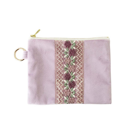 HUJI祤集收纳包OrientMarket刺绣天鹅绒系列 商品图5