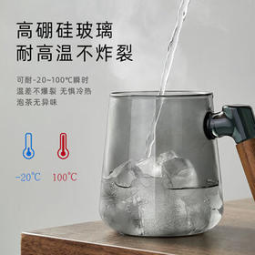 富光泡茶杯茶水分离玻璃杯办公室喝茶杯子男士个人高档花茶杯水杯 /厨具 /水具 /玻璃杯