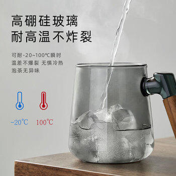 富光泡茶杯茶水分离玻璃杯办公室喝茶杯子男士个人高档花茶杯水杯 /厨具 /水具 /玻璃杯 商品图0